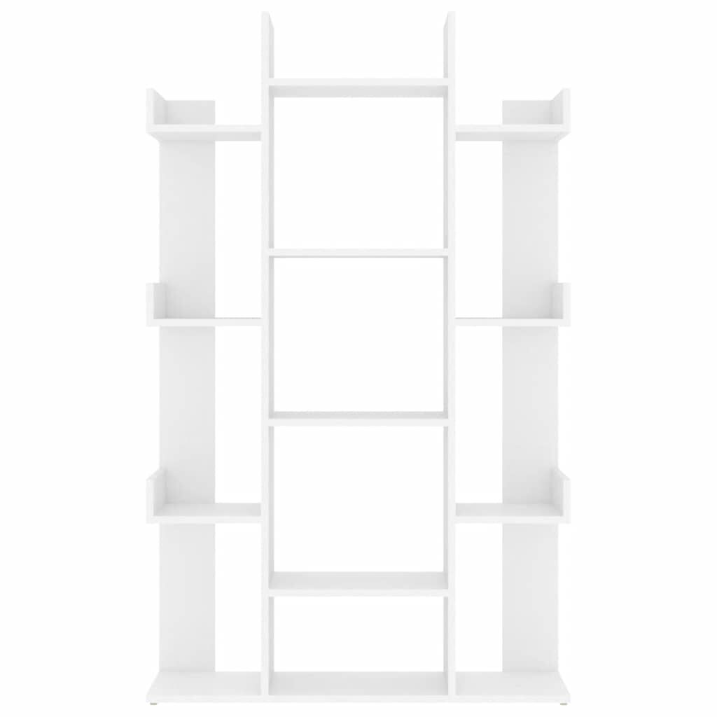 Book Cabinet White 86x25.5x140 cm Engineered Wood Price