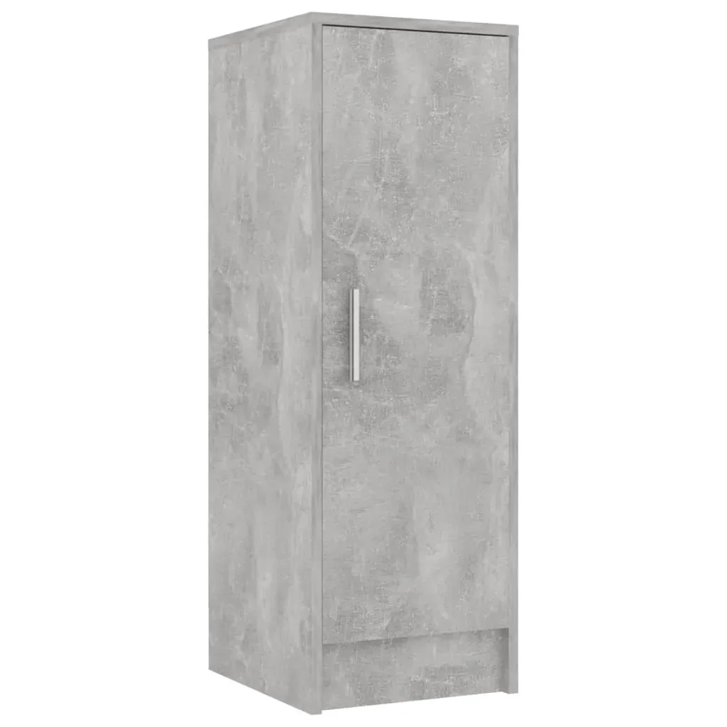 Shoe Cabinet Concrete Grey 32x35x92 cm Engineered Wood Price