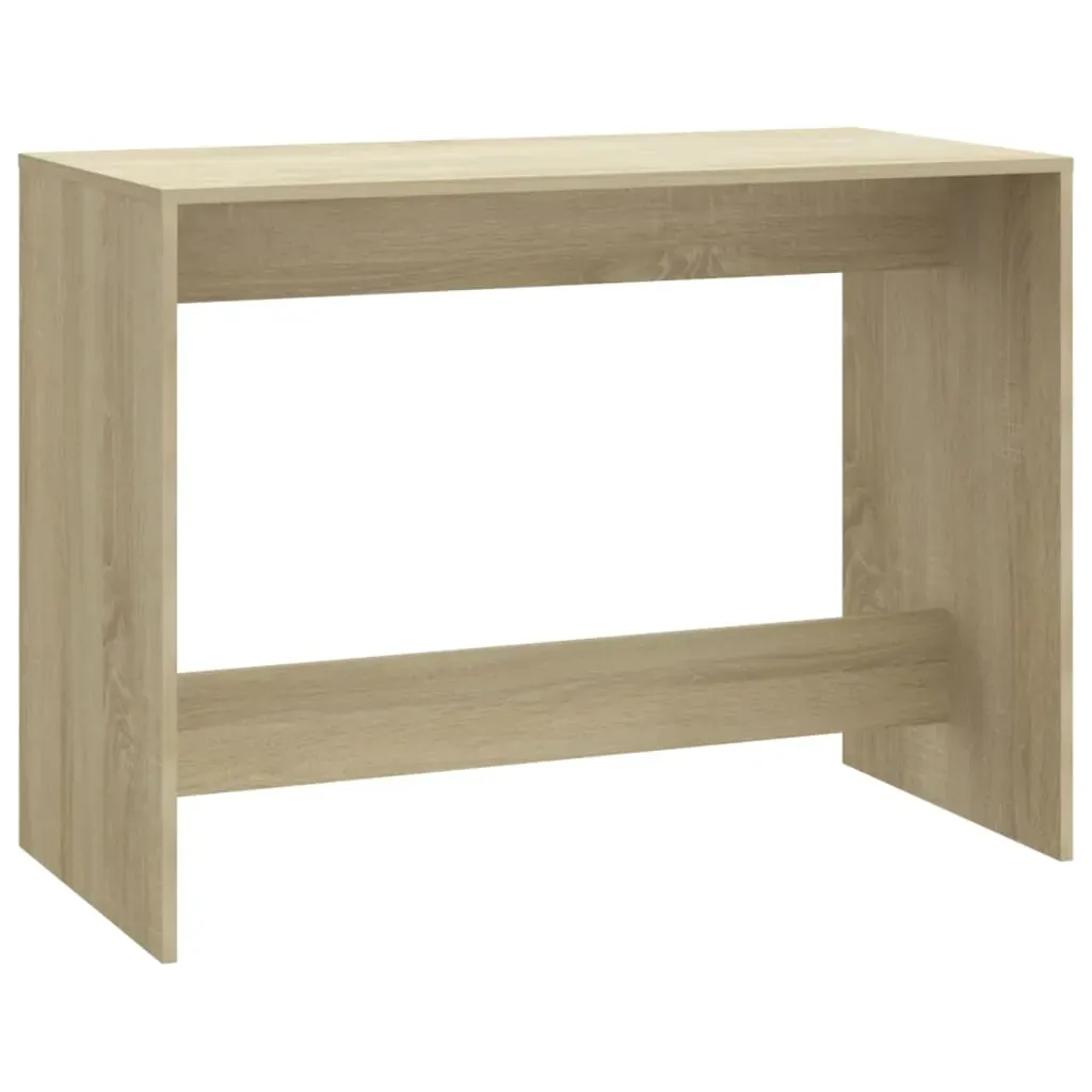 3 Piece Dining Set Sonoma Oak Engineered Wood Price