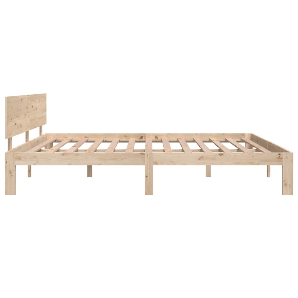 Bed Frame without Mattress 183x203 cm King Price