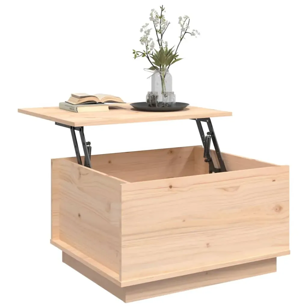 Coffee Table 60x50x35 cm Solid Wood Pine Price