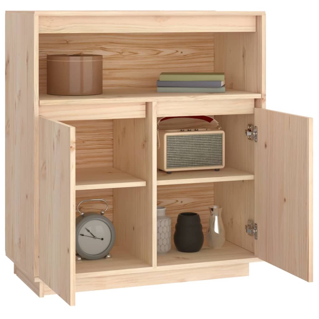 Sideboard 70x34x80 cm Solid Wood Pine Price