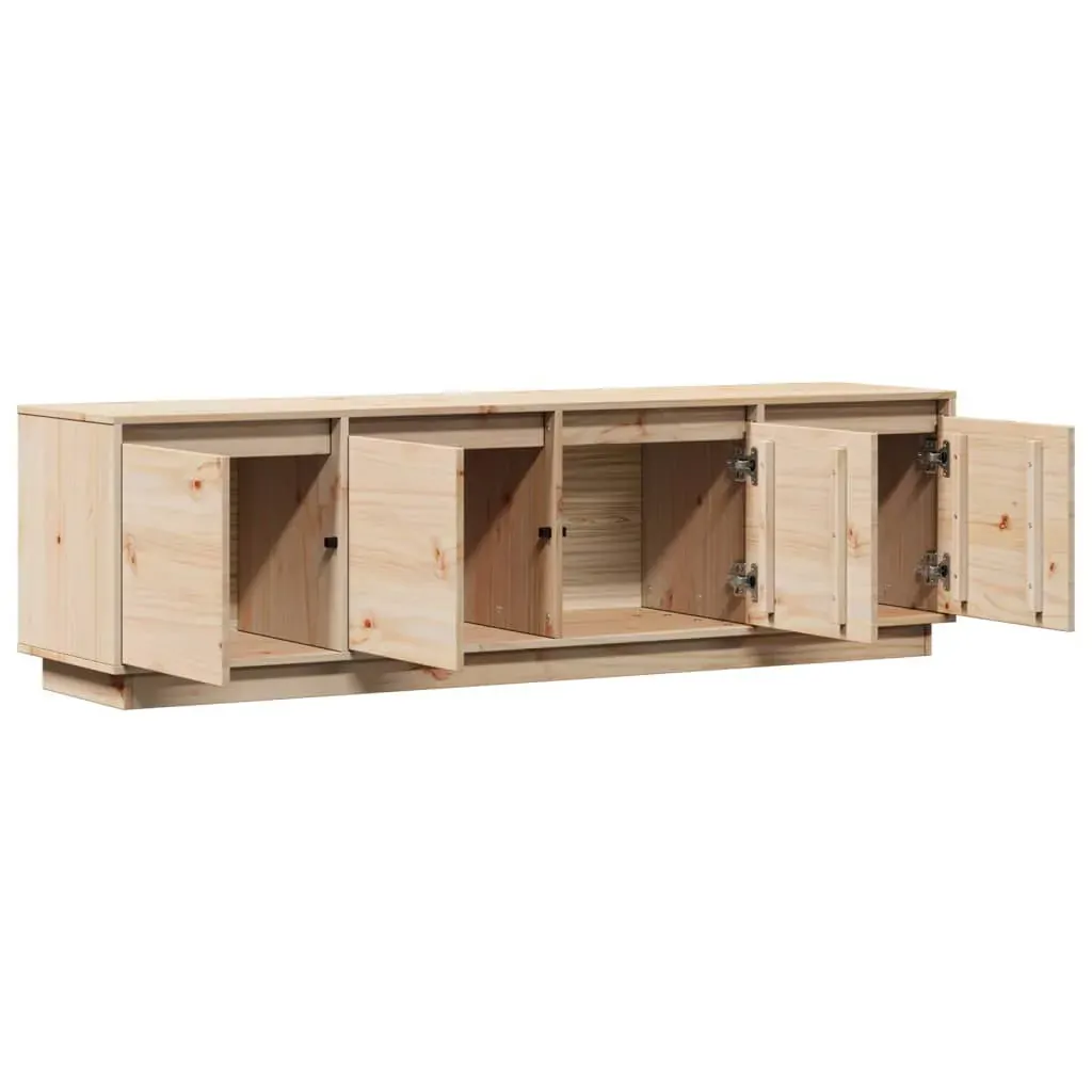TV Cabinet 156x37x45 cm Solid Wood Pine Price
