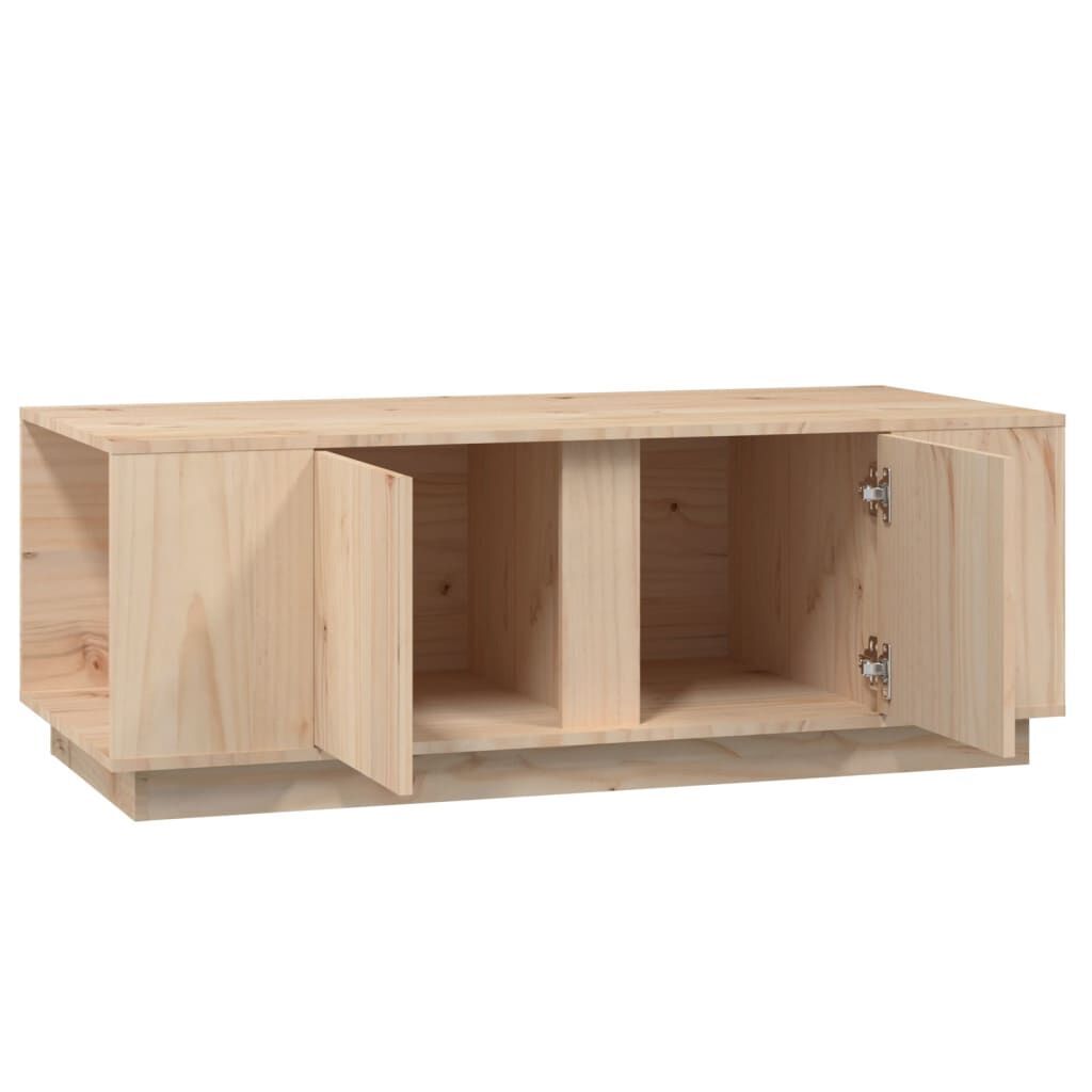 Coffee Table 110x50x40 cm Solid Wood Pine Price
