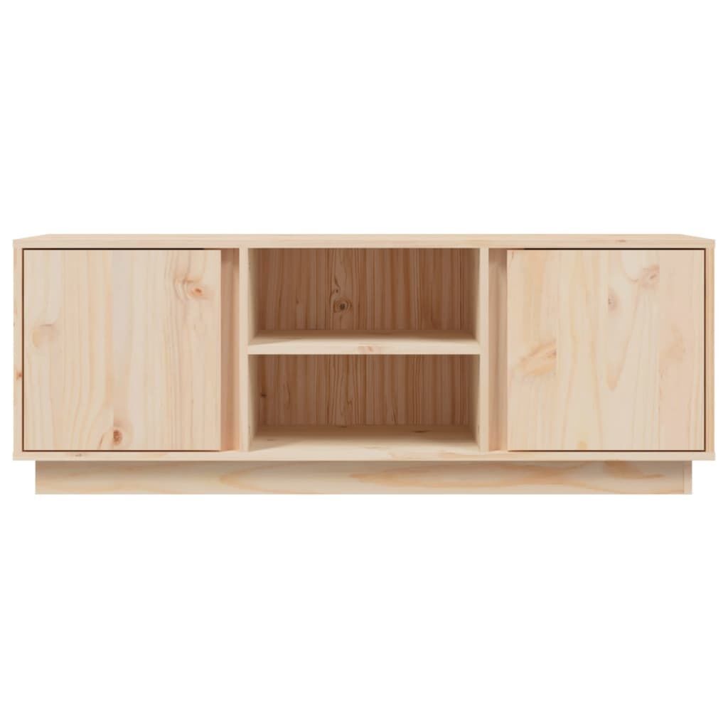 TV Cabinet 110x35x40.5 cm Solid Wood Pine Price