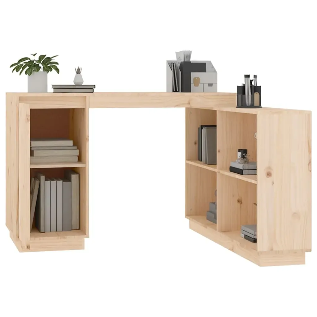 Desk 110x50x75 cm Solid Wood Pine Price