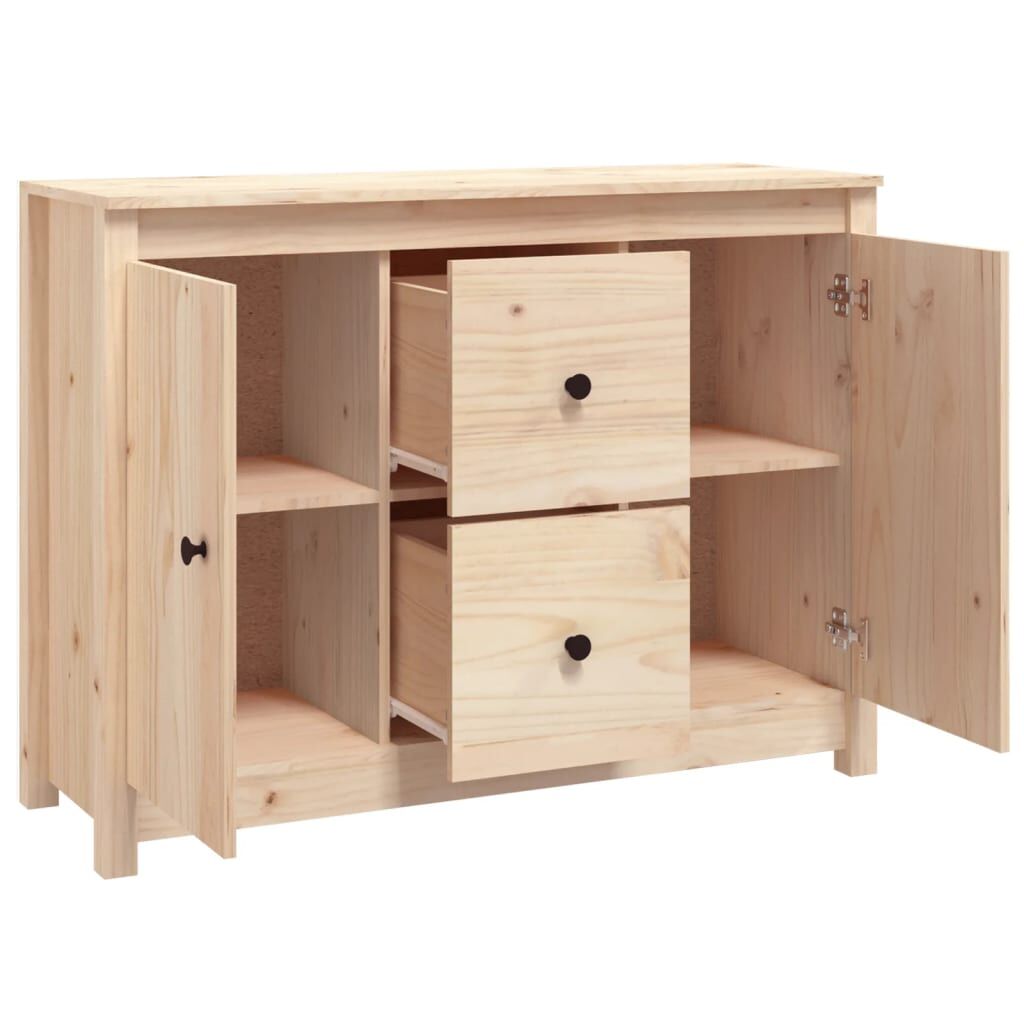 Sideboard 100x35x74 cm Solid Wood Pine Price