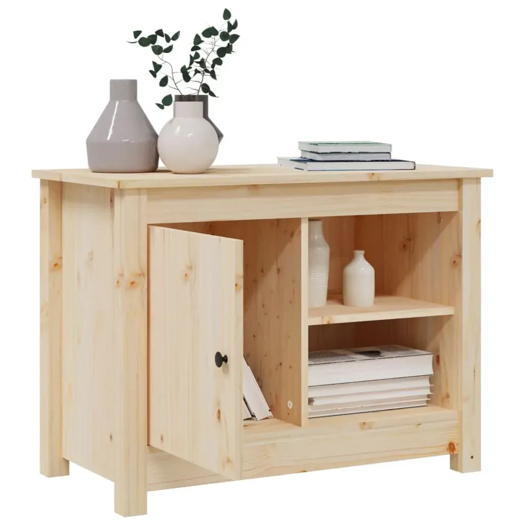 TV Cabinet 70x36.5x52 cm Solid Wood Pine Price
