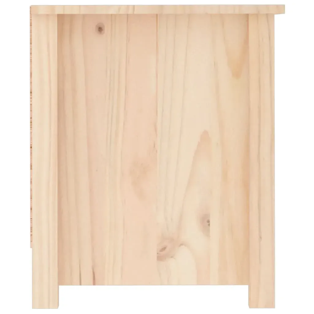 Shoe Cabinet 110x38x45.5 cm Solid Wood Pine Price