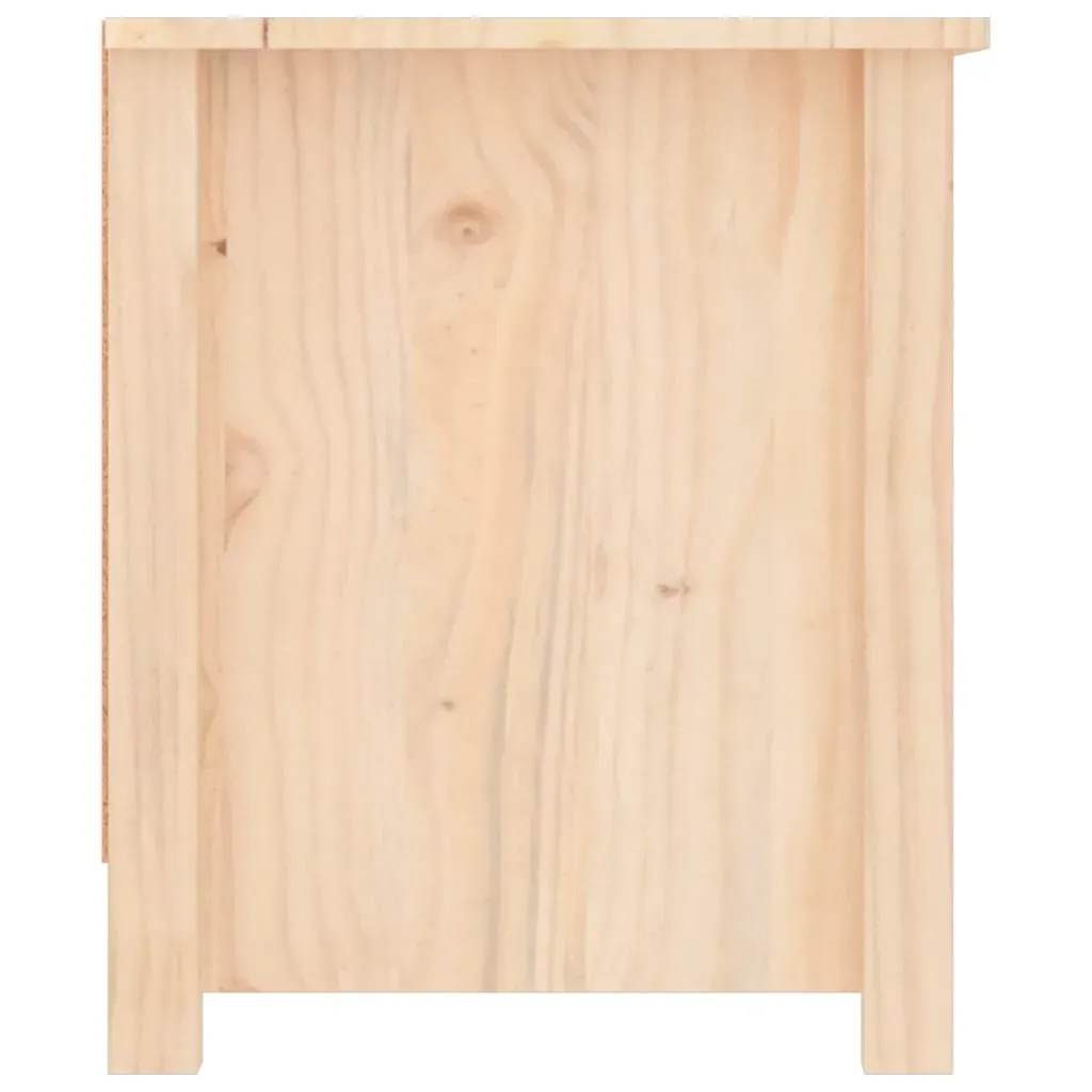Shoe Cabinet 110x38x45.5 cm Solid Wood Pine Price