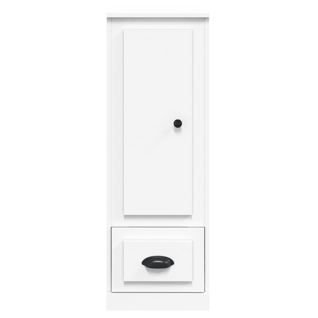 Highboard White 36x35.5x103.5 cm Engineered Wood Price