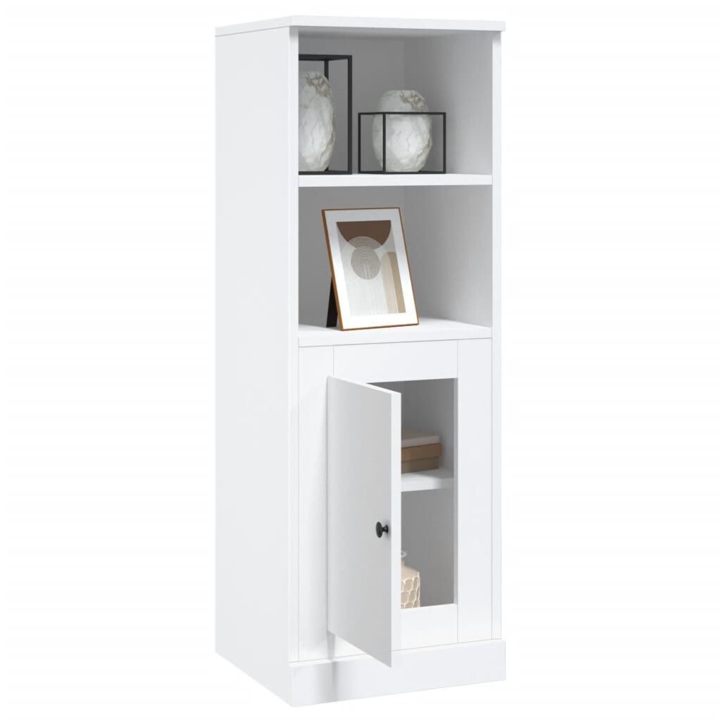 Highboard White 36x35.5x103.5 cm Engineered Wood Price
