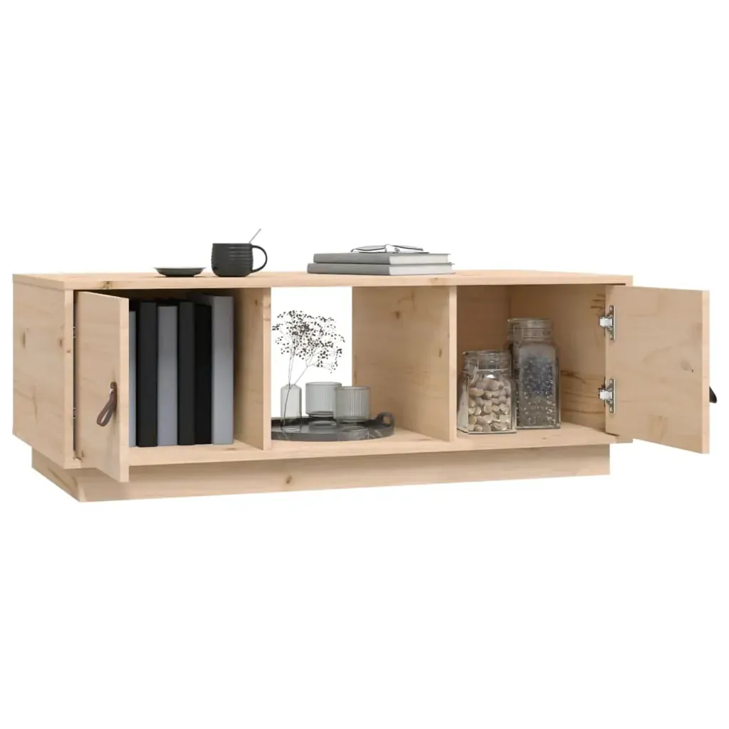 Coffee Table 100x50x35 cm Solid Wood Pine Price
