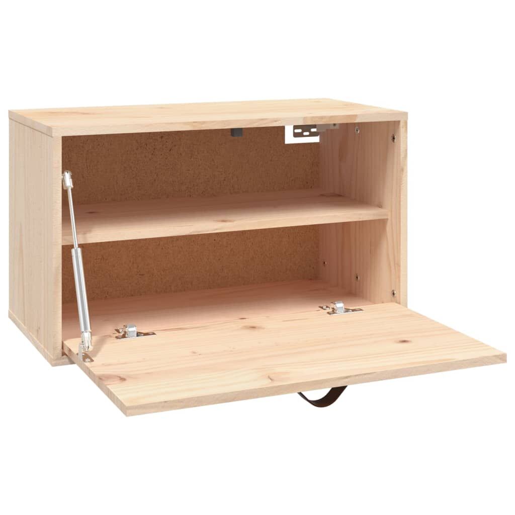 Wall Cabinet 60x30x35 cm Solid Wood Pine Price