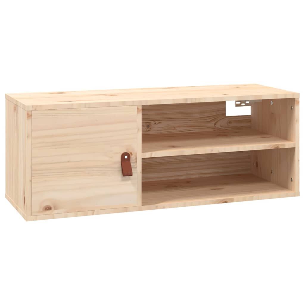 Wall Cabinets 2 pcs 80x30x30 cm Solid Wood Pine Price
