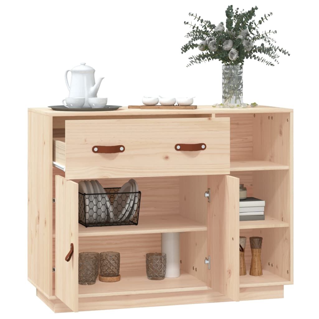 Sideboard 98.5x40x75 cm Solid Wood Pine Price
