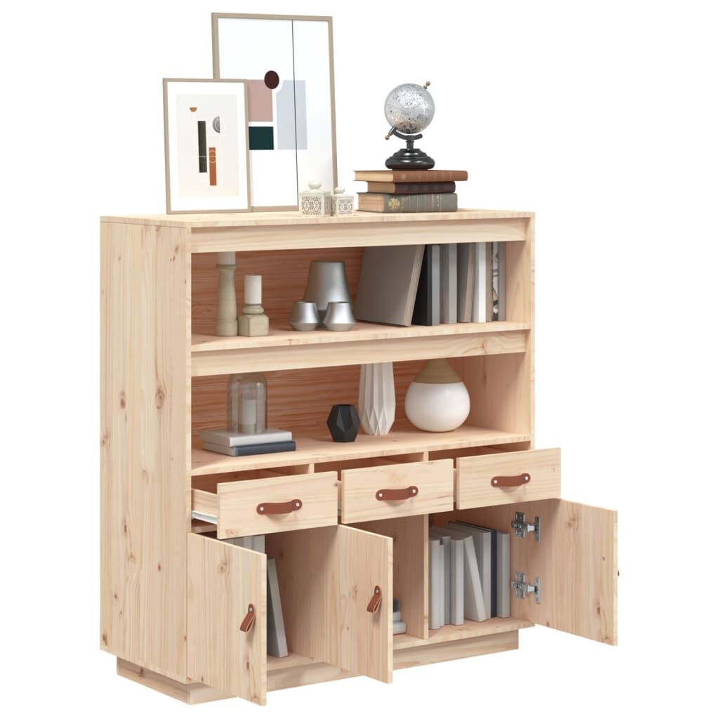 Highboard 100x40x108.5 cm Solid Wood Pine Price