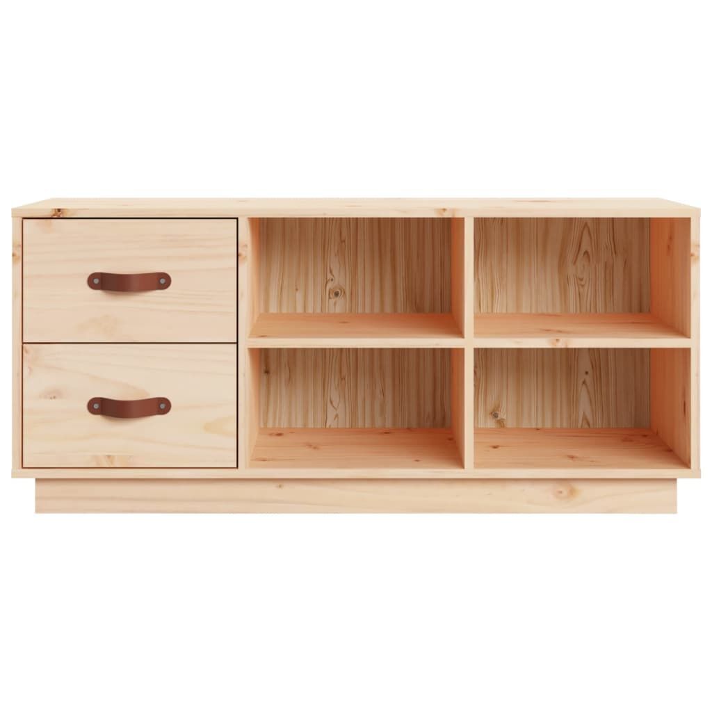 Shoe Bench 100x34x45 cm Solid Wood Pine Price