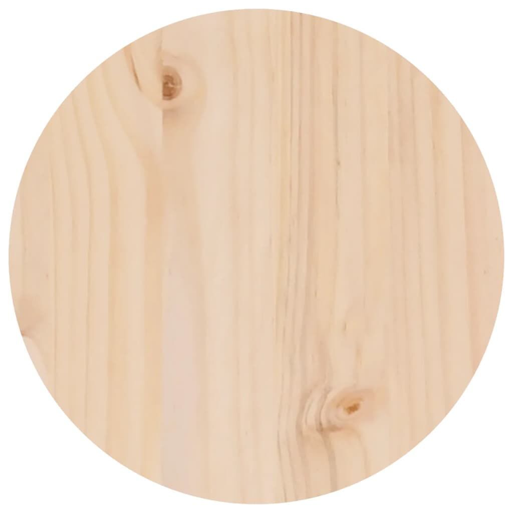 Coffee Table Ø 35x35 cm Solid Wood Pine Price