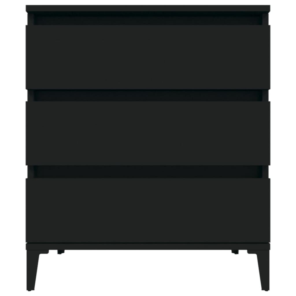 Sideboard Black 60x35x70 cm Engineered Wood Price