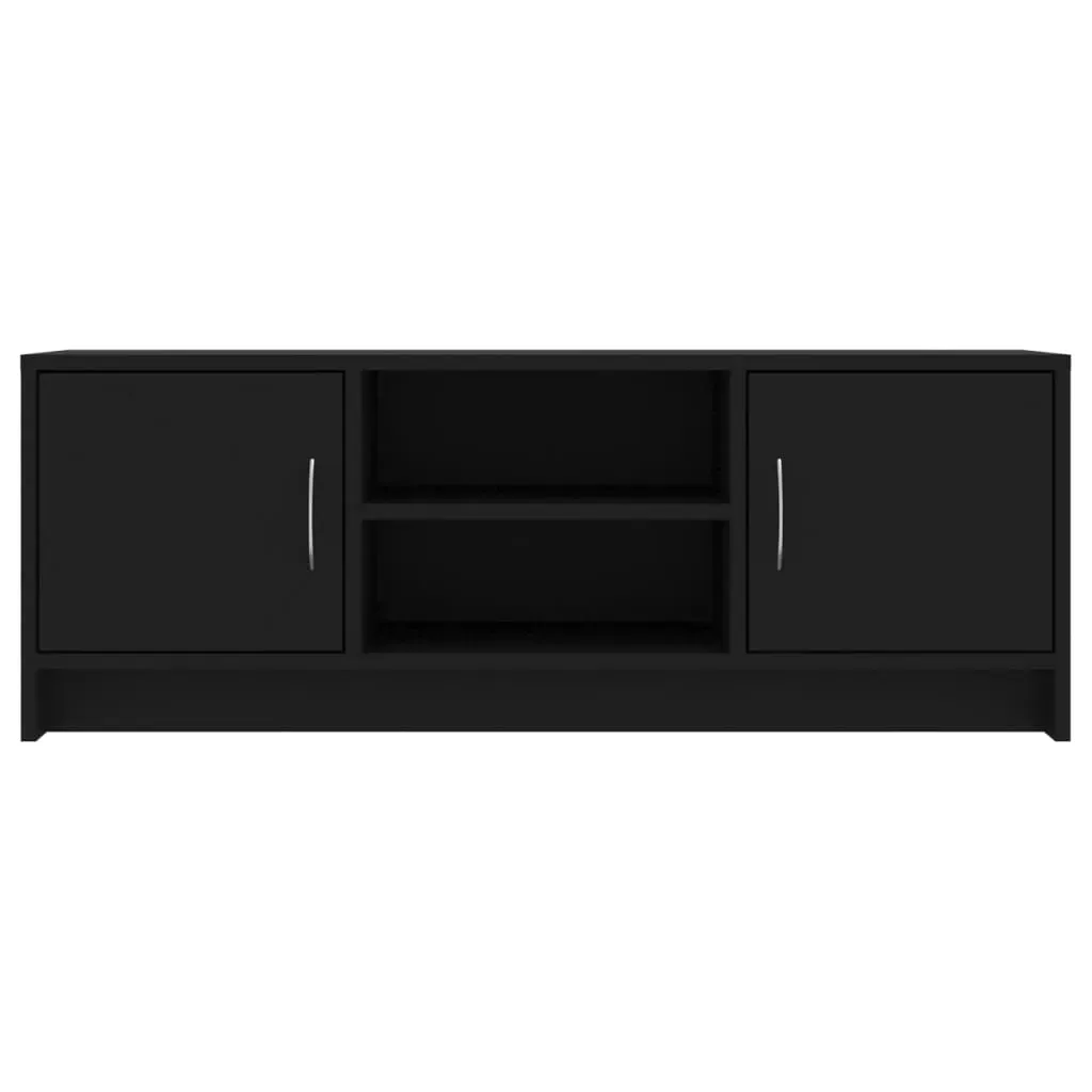 TV Cabinet Black 102x30x37.5 cm Engineered Wood Price
