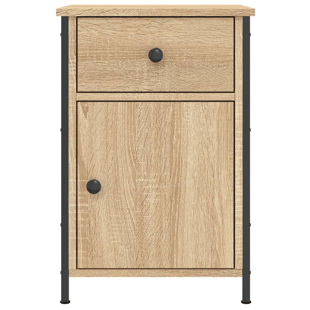 Bedside Cabinets 2 pcs Sonoma Oak 40x42x60 cm Engineered Wood Price