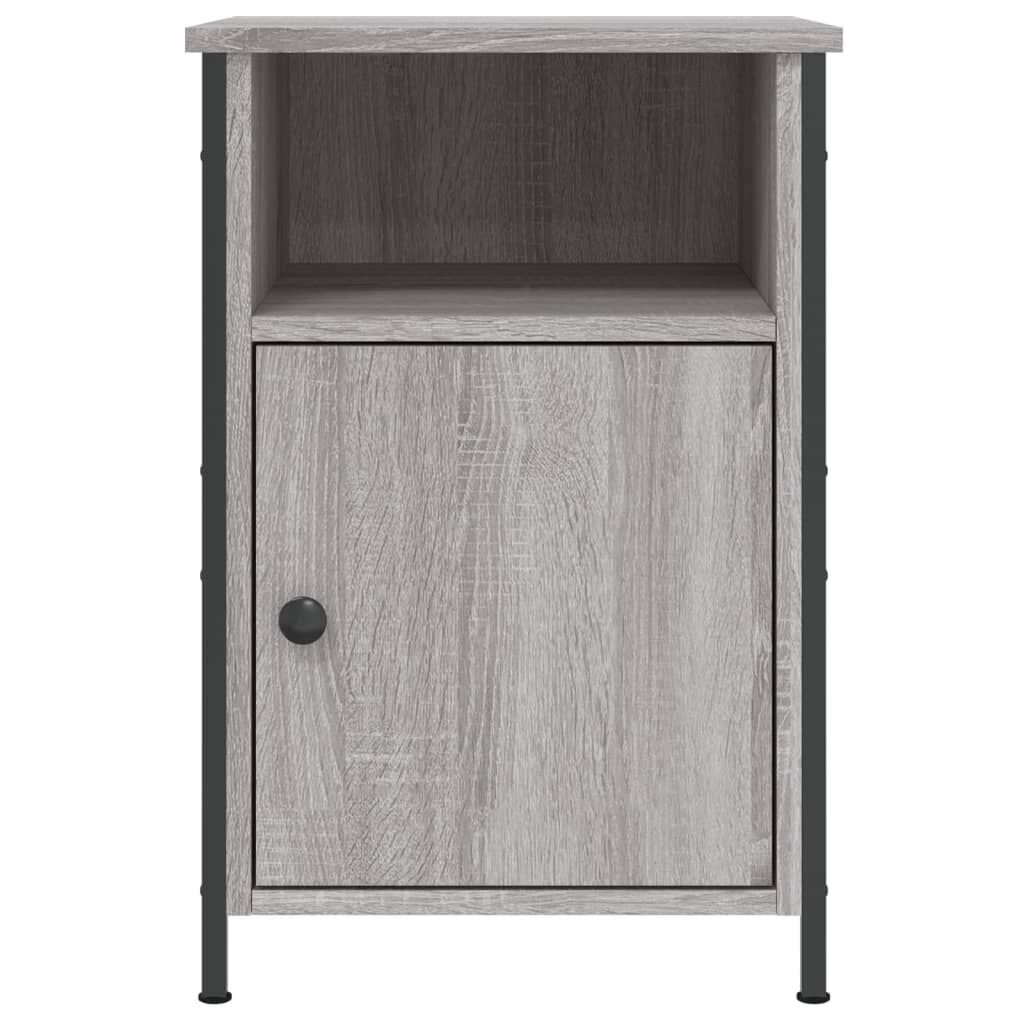 Bedside Cabinets 2 pcs Grey Sonoma 40x42x60 cm Engineered Wood Price