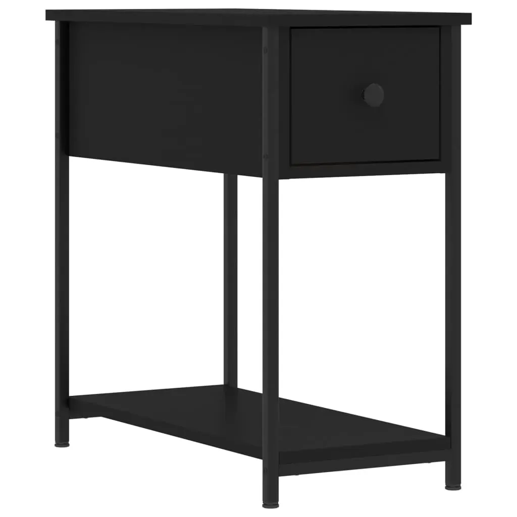 Bedside Cabinets 2 pcs Black 30x60x60 cm Engineered Wood Price