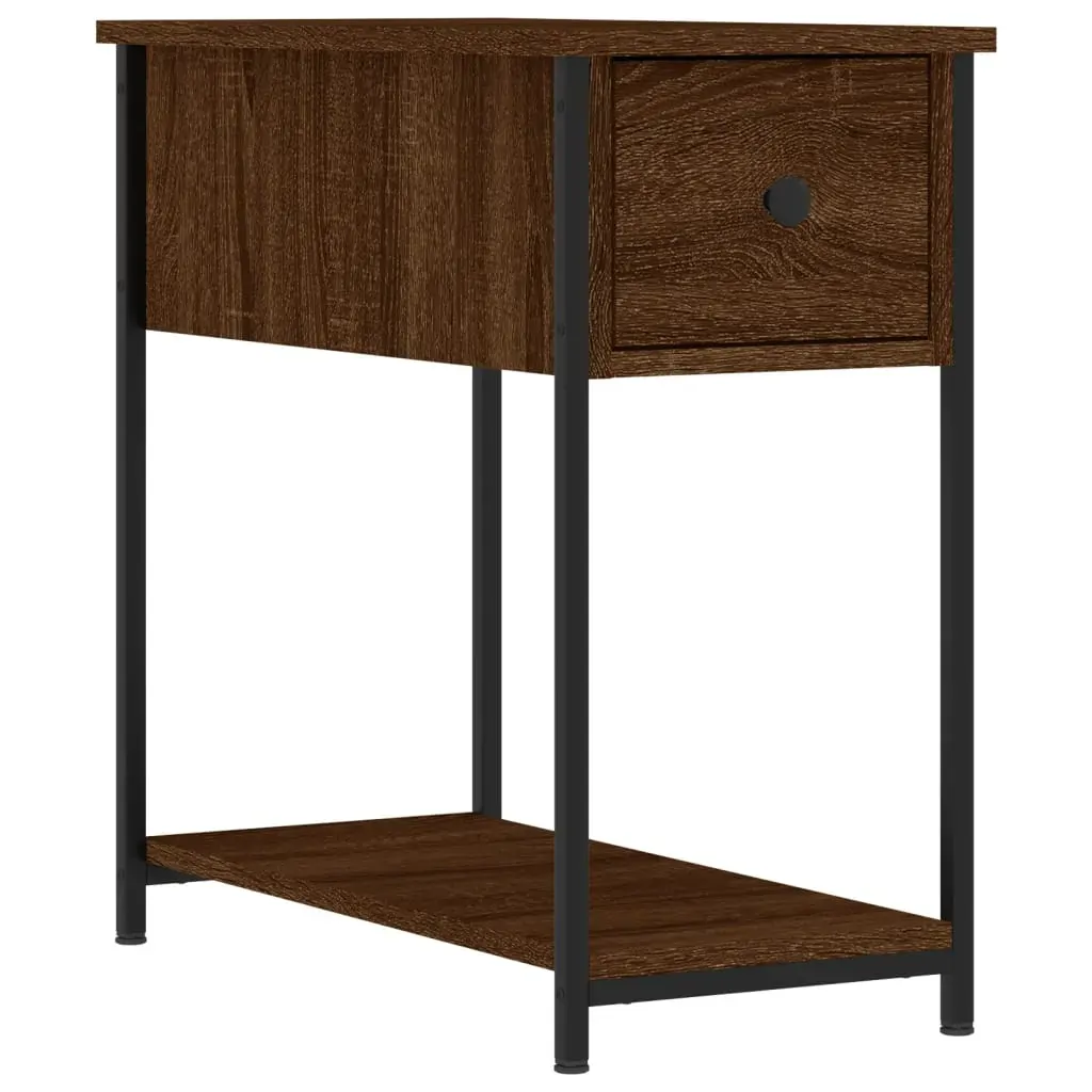 Bedside Cabinets 2 pcs Brown Oak 30x60x60 cm Engineered Wood Price