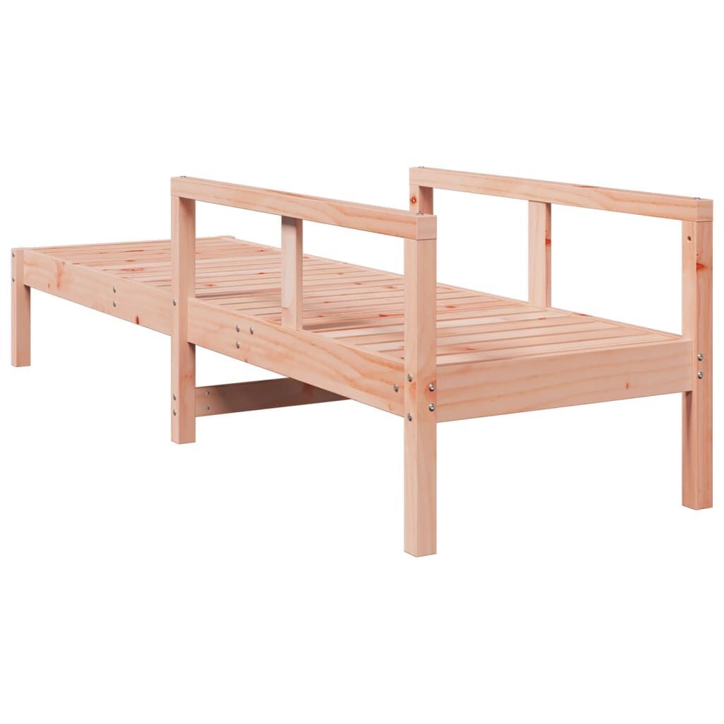 Sun Lounger 199.5x62x55 cm Solid Wood Douglas Price