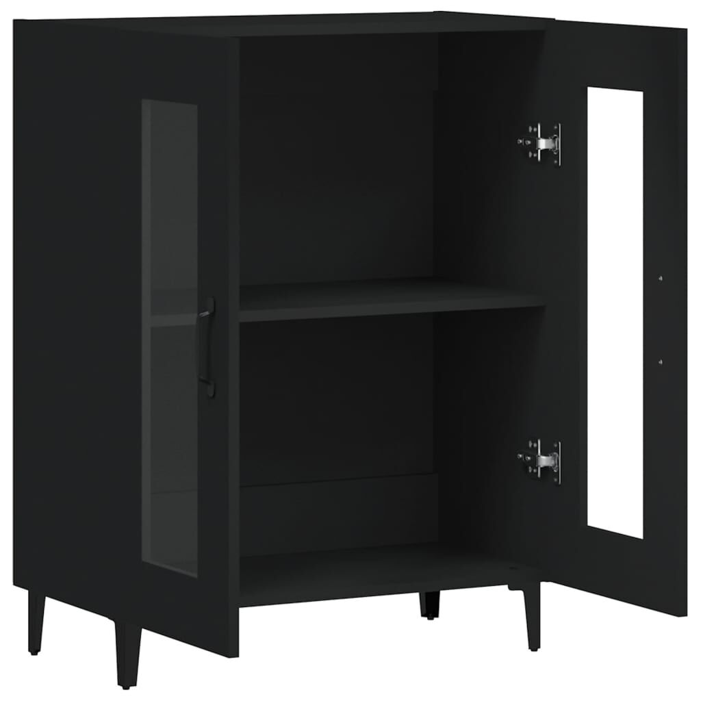 Sideboard Black 69.5x34x90 cm Engineered Wood Price
