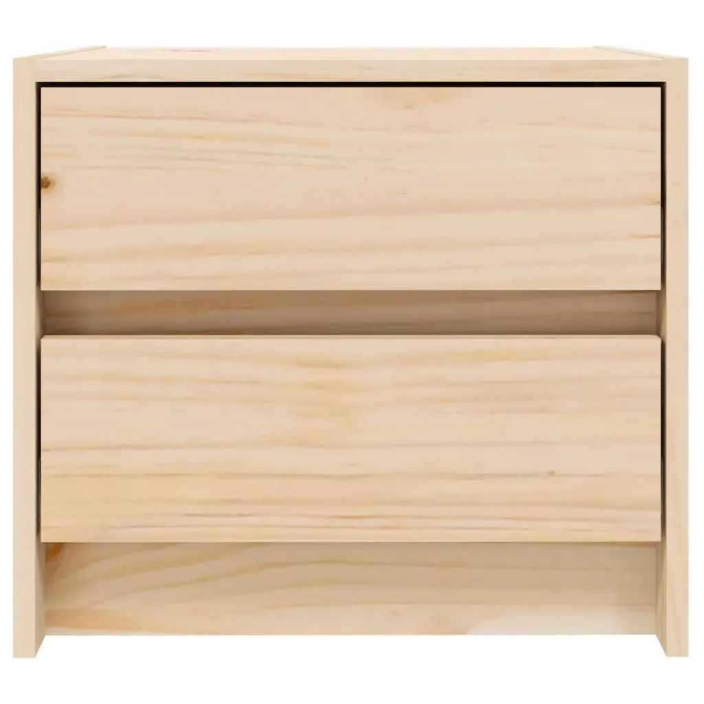 Bedside Cabinet 40x31x35.5 cm Solid Wood Pine Price