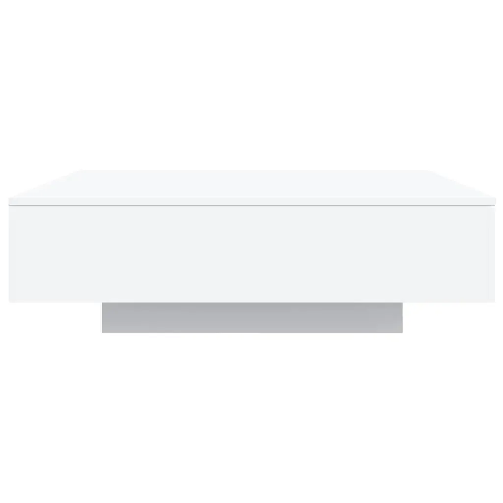Coffee Table White 100x100x31 cm Engineered Wood Price