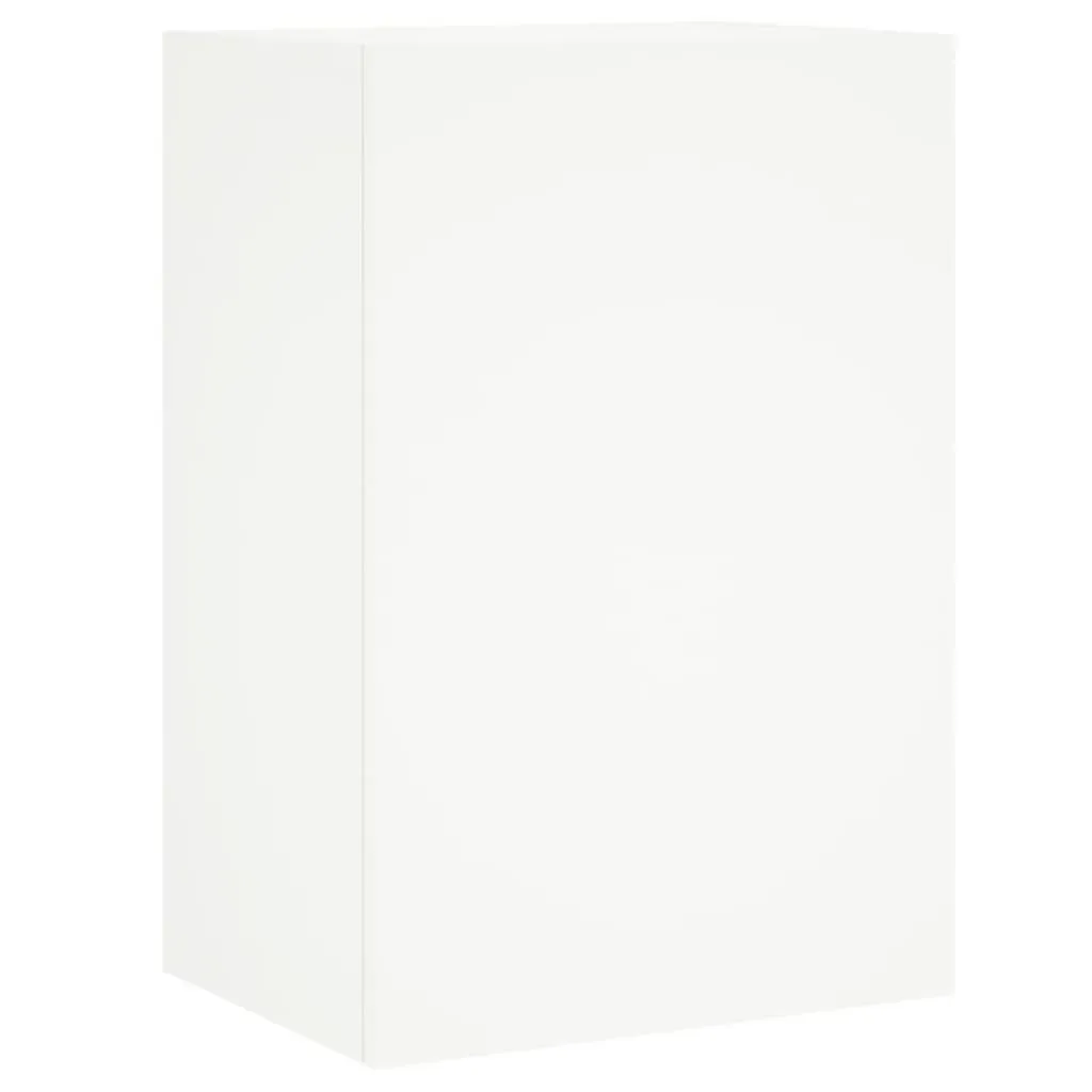 TV Wall Cabinets 2 pcs White 40.5x30x60 cm Engineered Wood Price