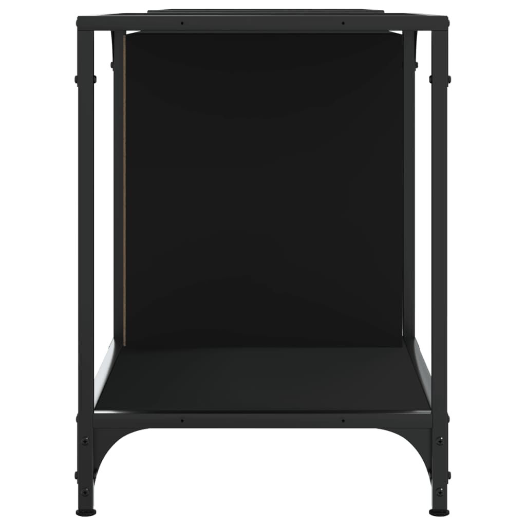 TV Cabinet Black 153x37x50 cm Engineered Wood Price
