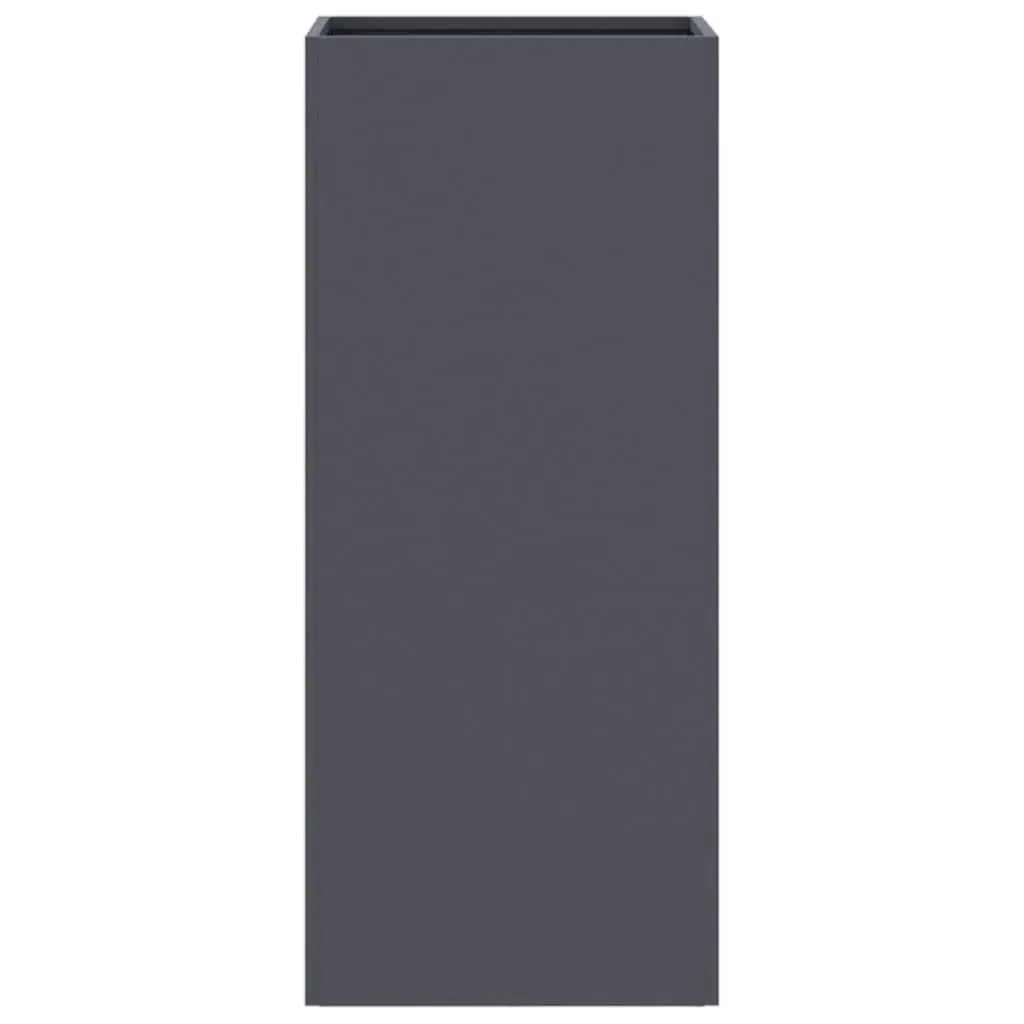 Planter Anthracite 32x29x75 cm Steel Price