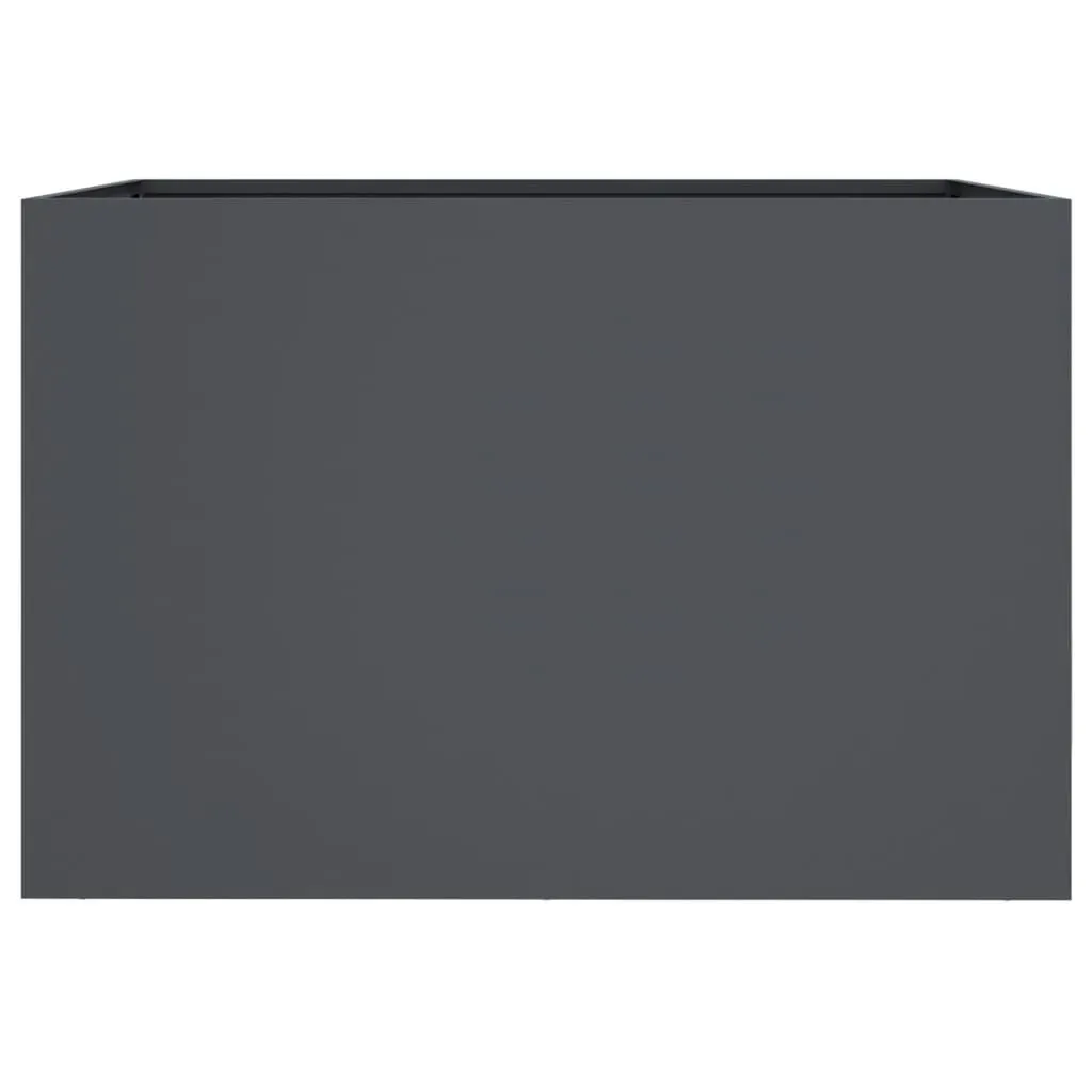 Planter Anthracite 62x47x46 cm Steel Price