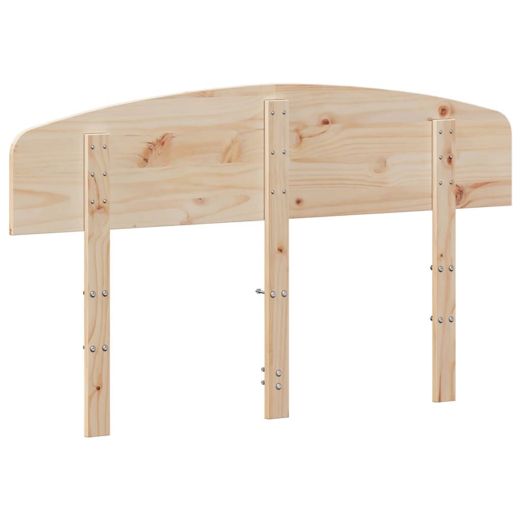 Headboard 135 cm Solid Wood Pine Price