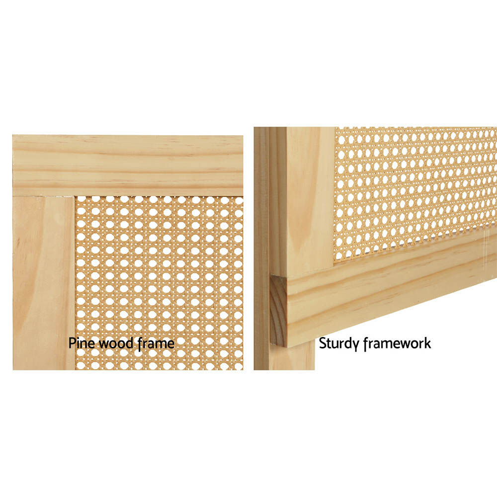 Bed Head Headboard Queen Rattan - RIBO Pine Price