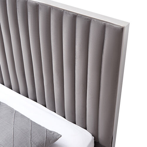 Hillsdale Bed Frame Queen Grey Standard Fabric Price
