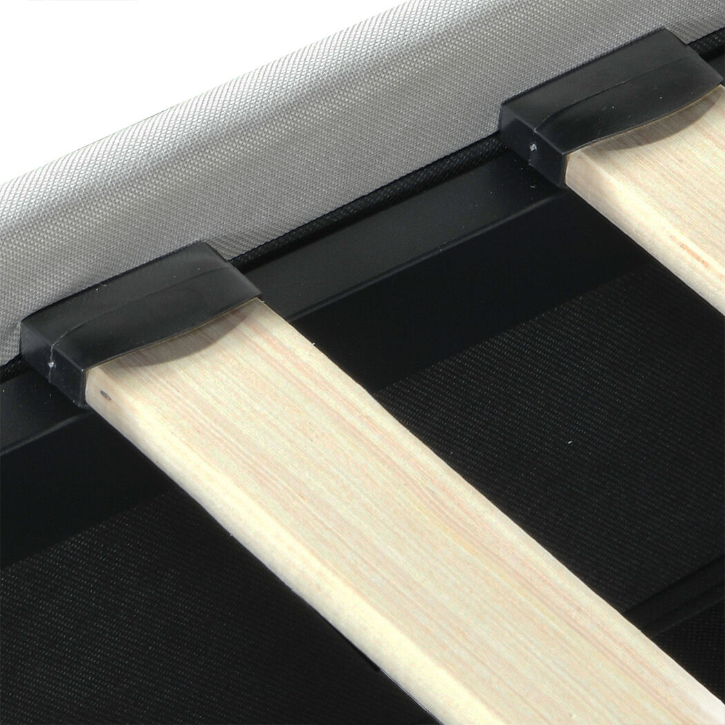 Queen Bed Frame RGB LED PU 4 Drawer USB Price
