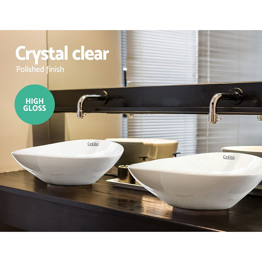 Bathroom Basin Ceramic Vanity Sink Hand Wash Bowl 41x34cm Price