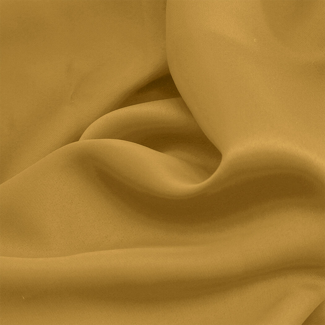 2x blockout curtains panels 3 layers mustard Price