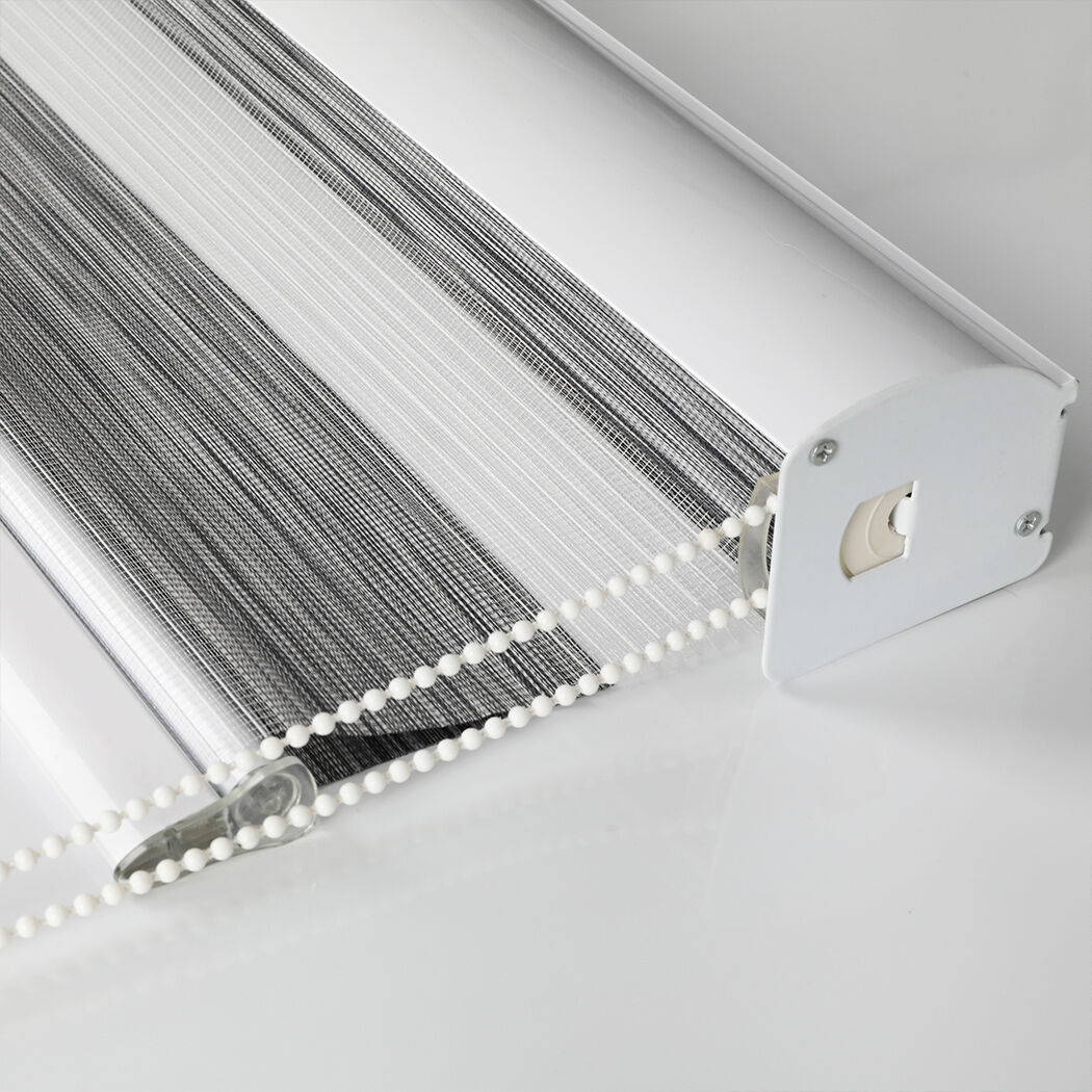 blackout zebra roller blind curtains 210x210 grey Price