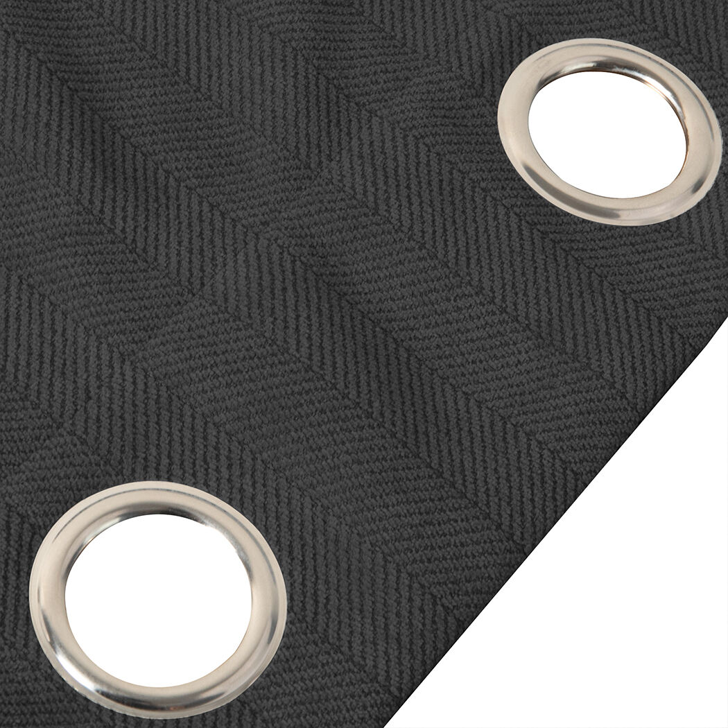 2xblockout curtains chenille 240x250 grey Price
