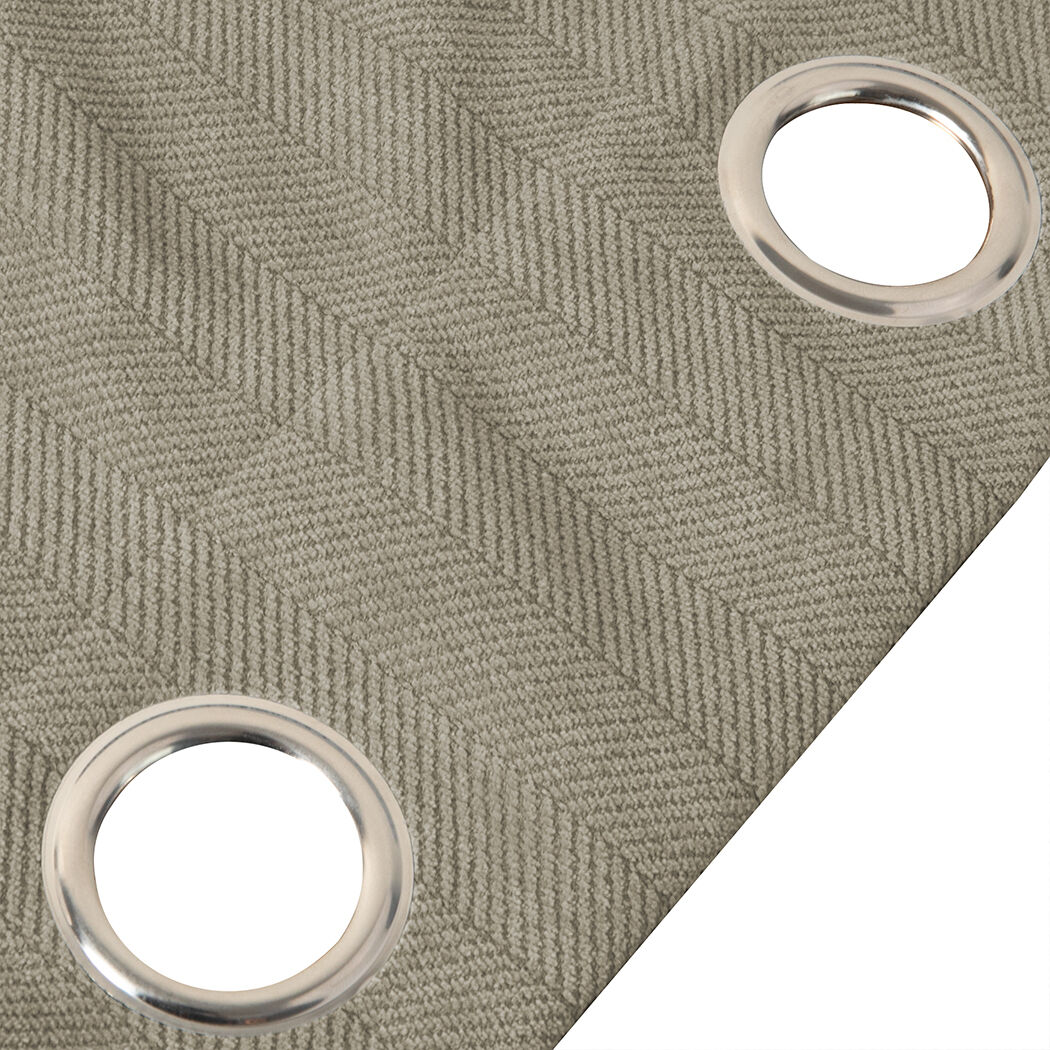 2xblockout curtains chenille 240x250 coffee Price