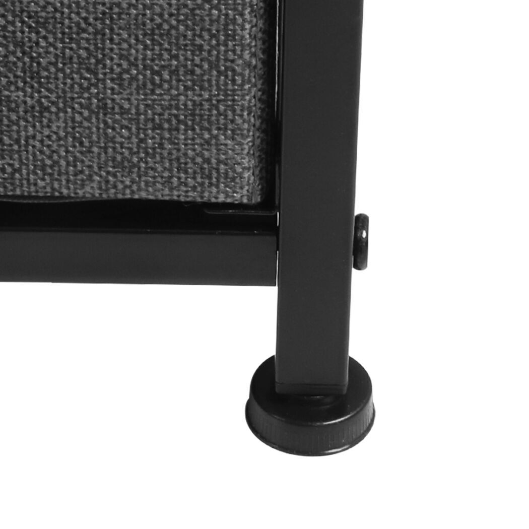 Storage Cabinet Tower Chest Dark Grey Price