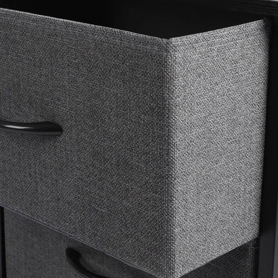 storage cabinet tower chest dark grey Price