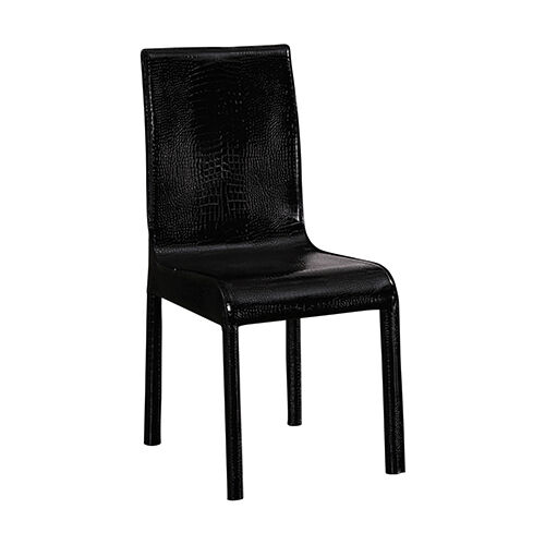 Espresso B&W Dining Table with 6X Black Chair Price