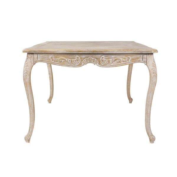 Lille Dining Table Large White Washed Wooden Price
